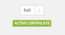 cloudflare active certificate